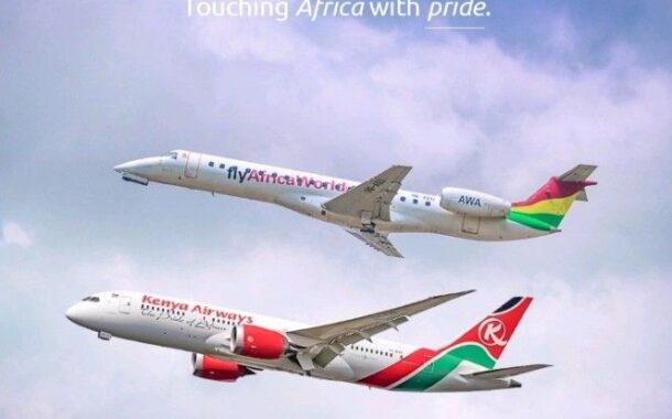 Africa World Airlines Partners Kenya Airways to Enhance Passenger connectivity